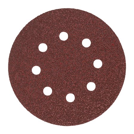 Disco 125mm fijación rápida (8 orif.) 240gr - 50uds MILWAUKEE Ref.4932492196