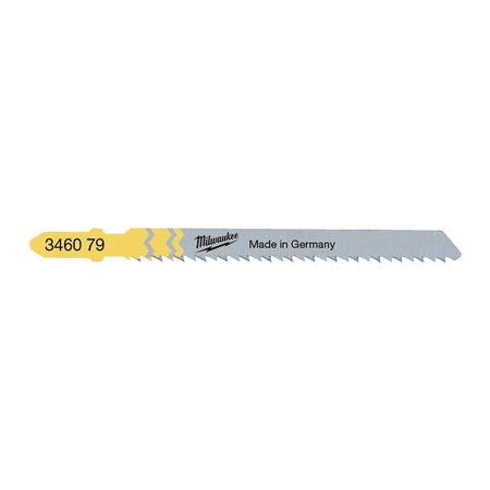 Segueta Encimeras y contrachapado 75mm paso 2,5mm - 5uds MILWAUKEE Ref.4932346079