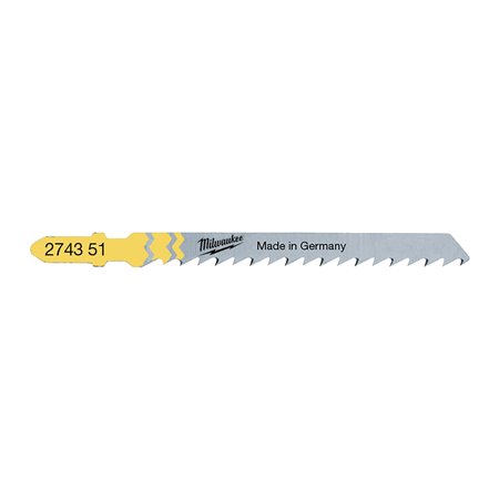 Segueta Cort.rápido y límpio 75mm paso 4mm - 5uds MILWAUKEE Ref.4932274351