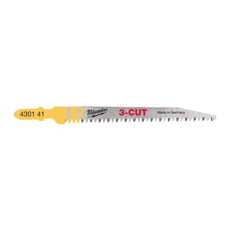 Segueta 3-CUT Cort.rápido y límpio 91mm paso 2,5mm - 5uds MILWAUKEE Ref.4932430141