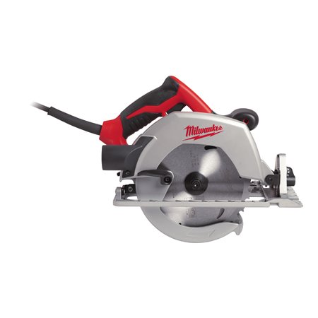 Sierra circular de 1600W, 5800rpm, diámetro del disco 184mm, máxima profundidad de corte de 61mm