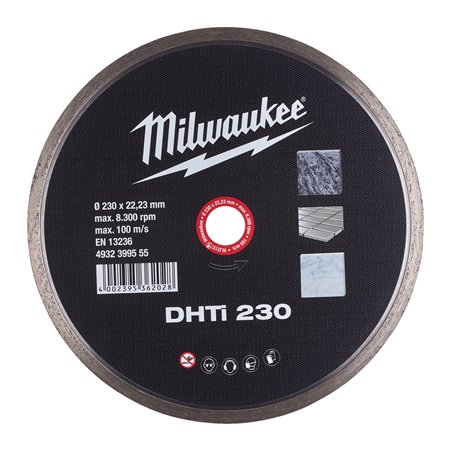 Disco diamante CONTINUO - DHTi 230mm MILWAUKEE Ref.4932399555