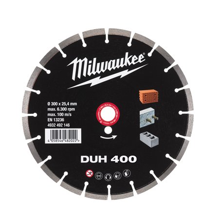 Disco diamante MAT.DUROS - DUH 300mm