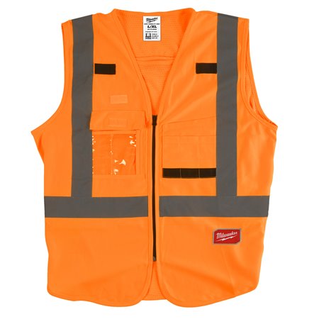 Chaleco alta visibilidad Naranja - XL - 1 ud