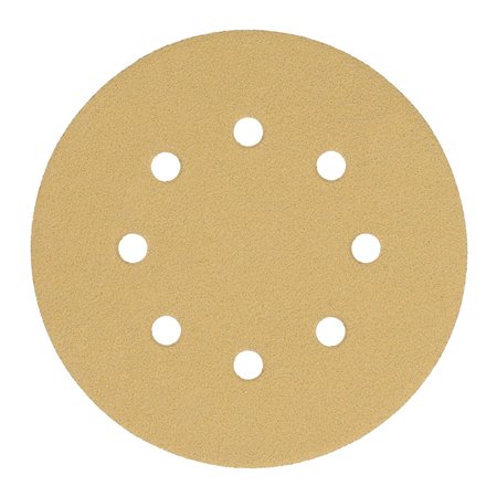 Disco PREMIUM 125mm fijación rápida (8 orif.) 320gr - 10uds