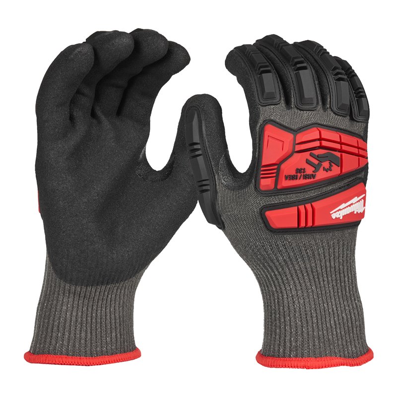 Guantes anti impacto e anticorte nivel E - XL / 10 -1 par MILWAUKEE Ref.4932498537