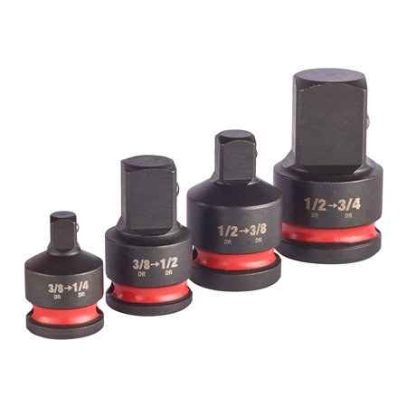 Juego de 4 adaptadores MILWAUKEE Ref.4932480356