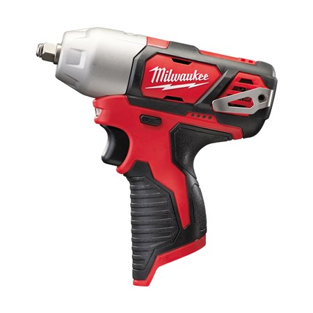 Llave de impacto subcompacta M12™, recepción 3/8" con anillo de fricción, máximo par de apriete 135Nm. Se suministra en versión 