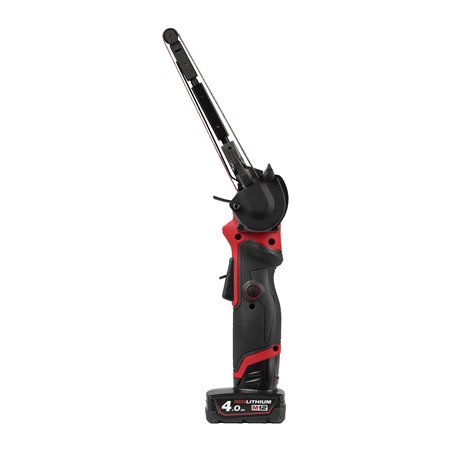 Lijadora de banda subcompacta M12 FUEL™, ancho de banda 13mm, 2 modos: 0-7.200/0-14.500rpm, ajuste de la cabeza de 360°, cambio 
