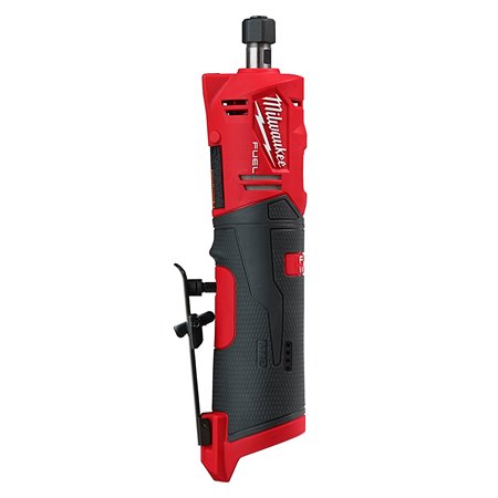 Rectificadora recta M12 FUEL™, 3 modos, 0-21000rpm, longitud 262mm, capacidad de la pinza 6/8mm, máximo diámetro de disco 50mm. 