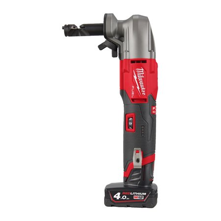 Roedora subcompacta M12 FUEL™, velocidad variable, auto arranque, 1.400-2.200cpm, cap. máx. en acero 1,6mm, cap. máx. en acero i