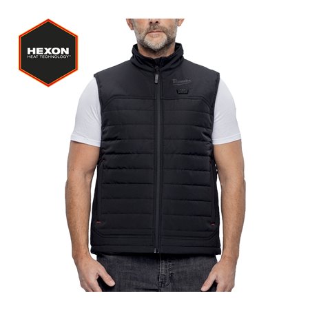 Chaleco híbrido güateado calefactado M12™, XXL
