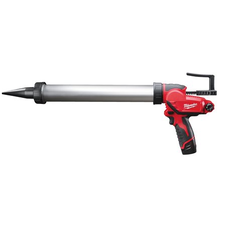 Pistola para químicos subcompacta M12™, 1780N, tubo de aluminio 600ml, selector de velocidad de 6 posiciones. Se suministra con 