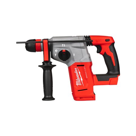 Martillo combinado SDS-Plus sin escobillas M18™, 4 modos, 2,3J de energía de impacto, capacidad máxima 26mm, 0-1.400rpm, 0-4.900