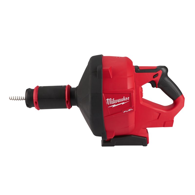 Desatascadora M18 FUEL™, alimentación automática, espiral de 8mm, longitud del cable 10,6m, máximo diámetro de tubería 75mm. Inc