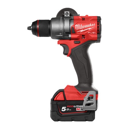 Taladro atornillador M18 FUEL™, 2 velocidades, par máximo 158Nm, portabrocas metálico 13mm, embrague mecánico, AUTOSTOP™, longit