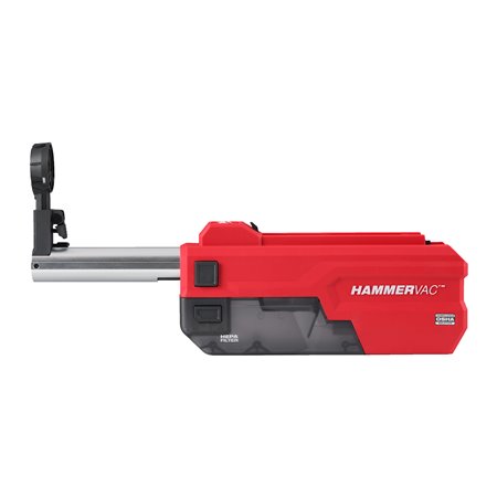 Extractor de polvo para martillos SDS-Plus M18 FHACOD32, capacidad máxima 32mm. Se suministra en versión cero, sin baterías ni c