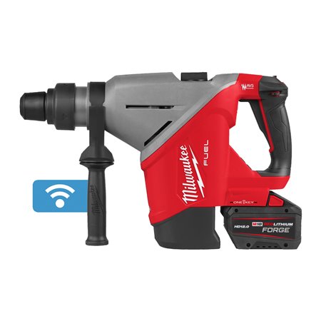 Martillo combinado SDS-Max M18 FUEL™ 7kg ONE-KEY™, 15,2J energía de impacto, 0‑347rpm, capacidad máxima 45mm, vibración de cince