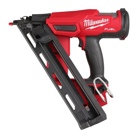 Clavadora M18 FUEL™, 15GA, diámetro máximo clavo 1,8mm, longitud máxima clavo 32-64mm, ángulo del cargador 34°. Se suministra en