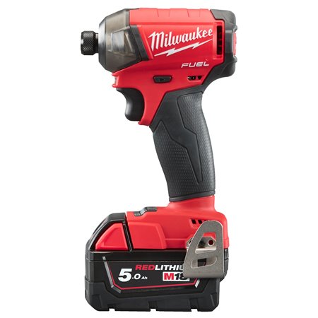 Atornillador de impacto silencioso M18 FUEL™ SURGE™, recepción 1/4" hex, 4 modos, par máximo sostenido 50Nm. Se suministra con 2
