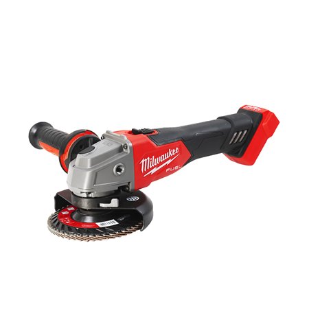 Amoladora angular M18 FUEL™, diámetro del disco 125mm, 8500rpm, AVS, FIXTEC™, protección anti-kickback, interruptor de botón con