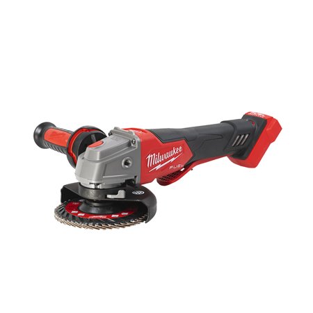 Amoladora angular M18 FUEL™, diámetro del disco 125mm, freno RAPIDSTOP™, velocidad variable de 5 posiciones, 3500-8500rpm, AVS, 