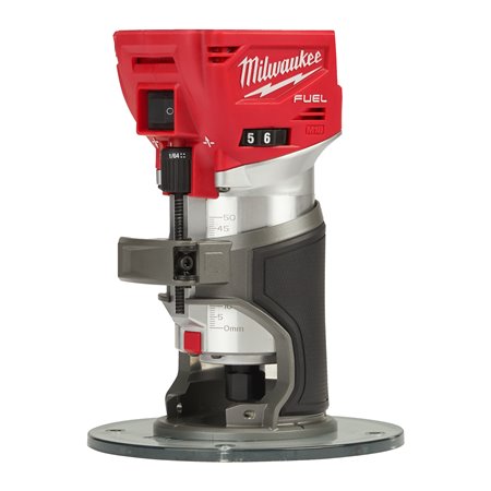 Fresadora M18 FUEL™, capacidad de la pinza 6 y 8mm, selector de 6 velocidades, máxima capacidad de incisión 50mm. Incluye pinzas