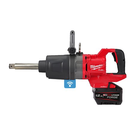 Llave de impacto M18 FUEL™ ONE-KEY™, 1" con anillo y empuñadura en D, eje extendido largo