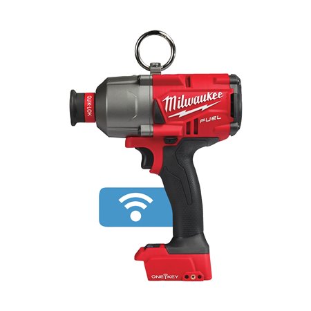Llave de impacto de alto par M18 FUEL™ ONE-KEY™, recepción 7/16" QUIK-LOK™, máximo par de apriete 1017Nm, anillo para colgar int