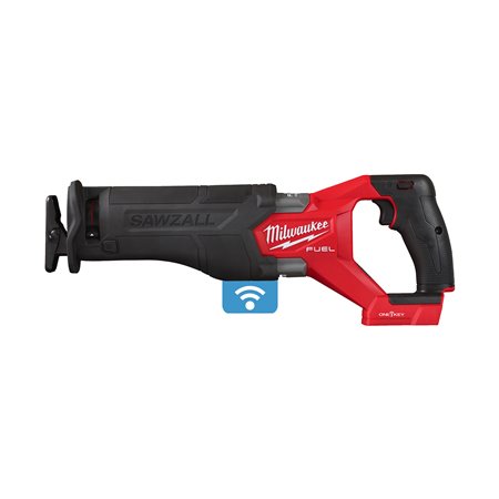 Sierra de sable SAWZALL™ M18 FUEL™ ONE-KEY™, 0-3000cpm, carrera 32mm. Se suministra en versión cero, sin baterías ni cargador, e