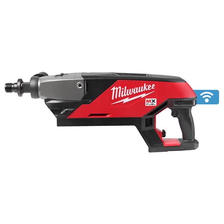Perforadora de diamante MX FUEL™ de 150mm de capacidad máxima de perforación con ONE-KEY™. Se suministra en versión cero, sin ba