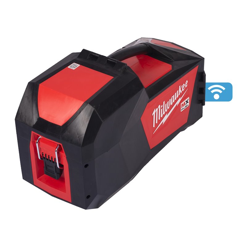 Máquina de electrofusión MX FUEL™ con ONE-KEY™, cable de 4,5m y lector de códigos de barras inalámbrico. Se suministra en versió