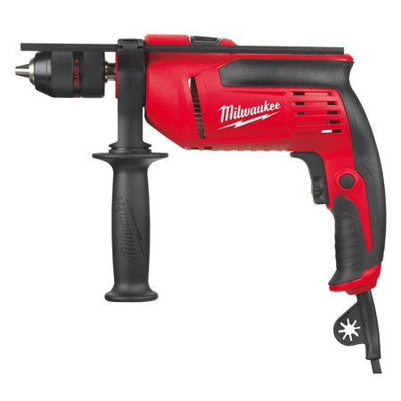 Taladro percutor de 705W, 1 velocidad, portabrocas automático 1,5-13mm, par máximo 15Nm