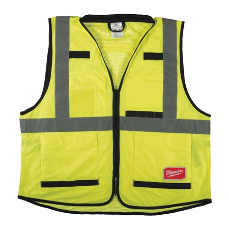 Chaleco alta visibilidad premium Amarillo - S / M - 1 ud