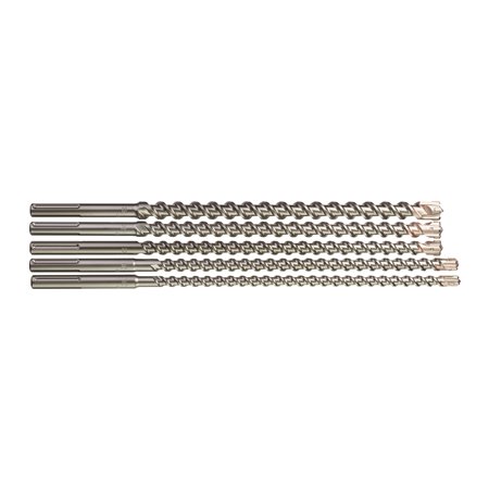 Estuche de plástico de 5 piezas SDS-Max