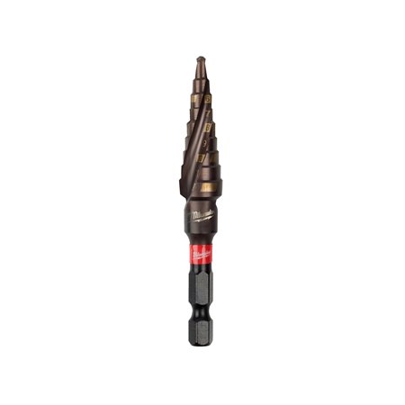 Broca escalonada Shockwave™ 4 a 12mm - paso de 1mm MILWAUKEE Ref.48899261