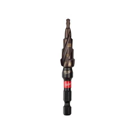 Broca escalonada Shockwave™ 4 a 12mm - paso de 2mm MILWAUKEE Ref.48899262