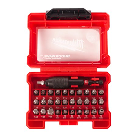 Estuche de 32 piezas Shockwave MILWAUKEE Ref.4932471586