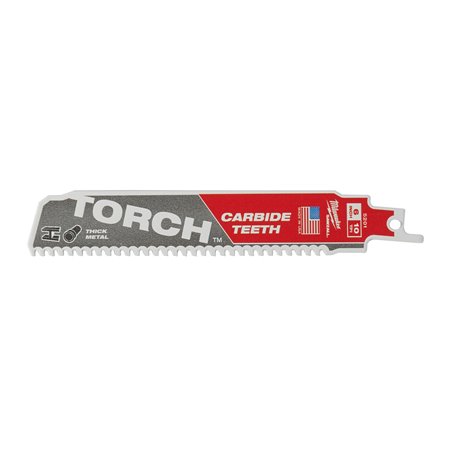 Hoja Sable THE TORCH™ Carbide 150mm 10Tpi - 5ud