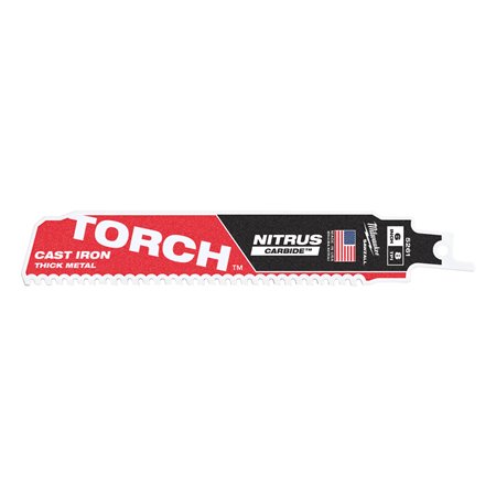 Hoja Sable THE TORCH™ NITRUS Carbide 150mm 8Tpi - 1ud