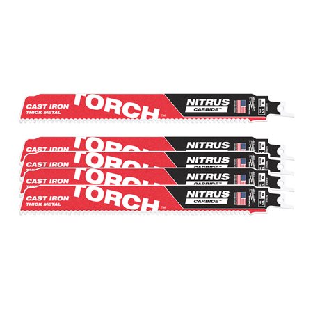 Hoja Sable THE TORCH™ NITRUS Carbide 230mm 10Tpi - 5uds