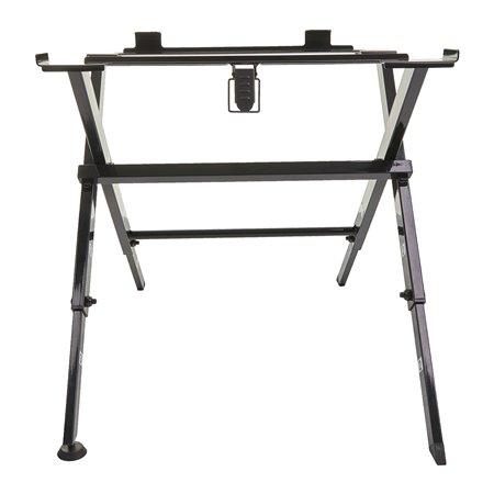 Soporte de sierra de mesa, altura de trabajo 559mm, longitud máxima 578mm, tensión máxima 82kg