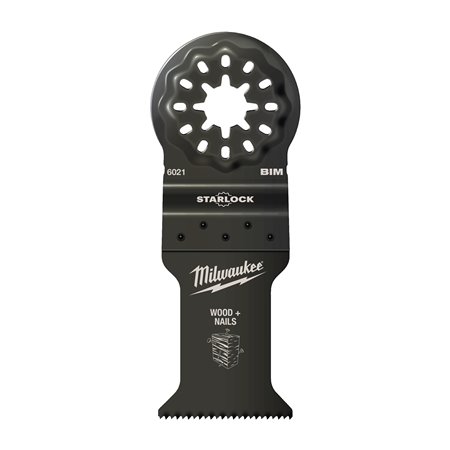 Cuchilla de incisión Bimetál 35x42mm para madera con clavos MILWAUKEE Ref.48906021