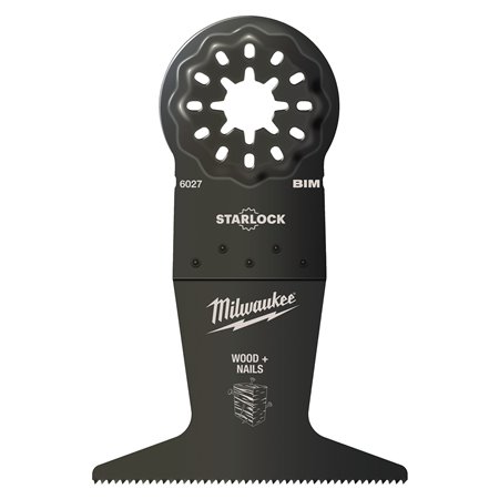 Cuchilla de incisión Bimetál 65x42mm para madera con clavos MILWAUKEE Ref.48906027