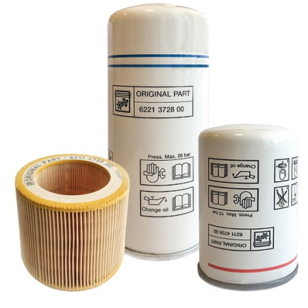 KIT MANTENIMIENTO 4000 HORAS 10-15-20HP MICHELIN FIAC CA2901370001
