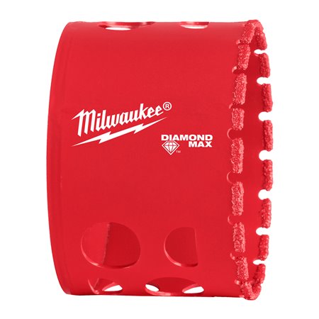 Corona Diamond Max™ Nueva Gen. Seco o Húmedo de 64mm MILWAUKEE Ref.4932500119