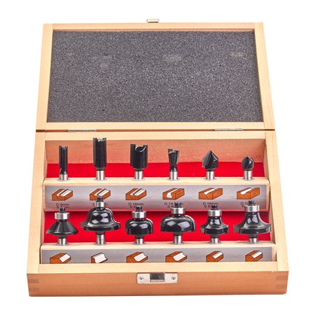 Conjunto de 12 fresas estándar 8mm MILWAUKEE Ref.4932451668