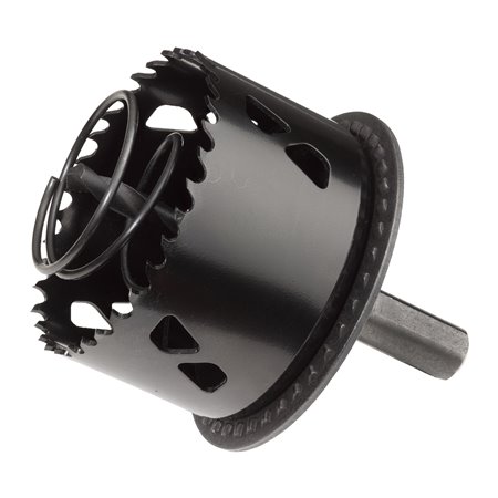 Corona Bimetálica para electricista 68mm 6 Tpi con muelle eyector, husillo 9.5Hex y broca piloto MILWAUKEE Ref.4932501693