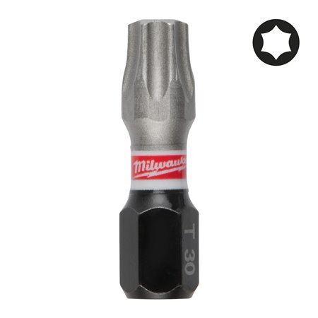 Punta Shockwave Tx30 x25mm - 3uds MILWAUKEE Ref.4932500366