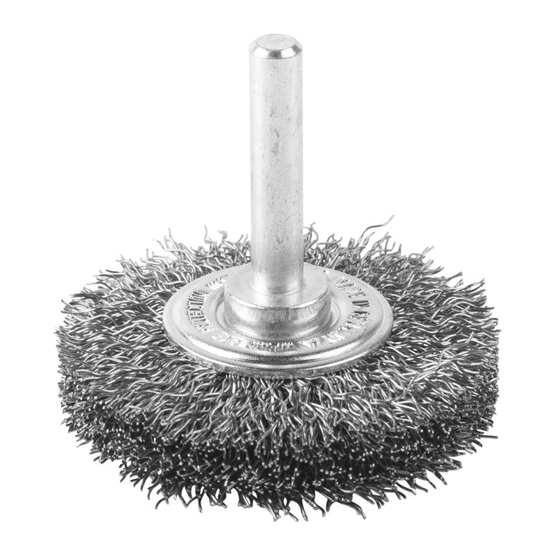 Cepillo Alambre circular ondulado 6mm 50x11 acero INOX. 0,3mm - 3uds MILWAUKEE Ref.4932501704